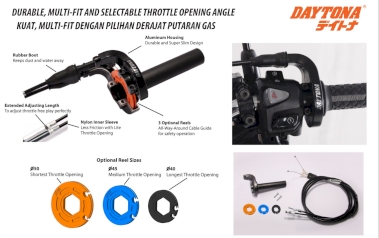 Evolution Racing Throttle Kit - 2 Cables