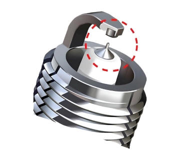 Double Iridium Spark Plug