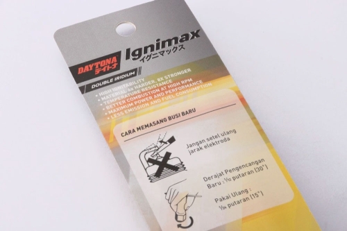 Double Iridium Spark Plug